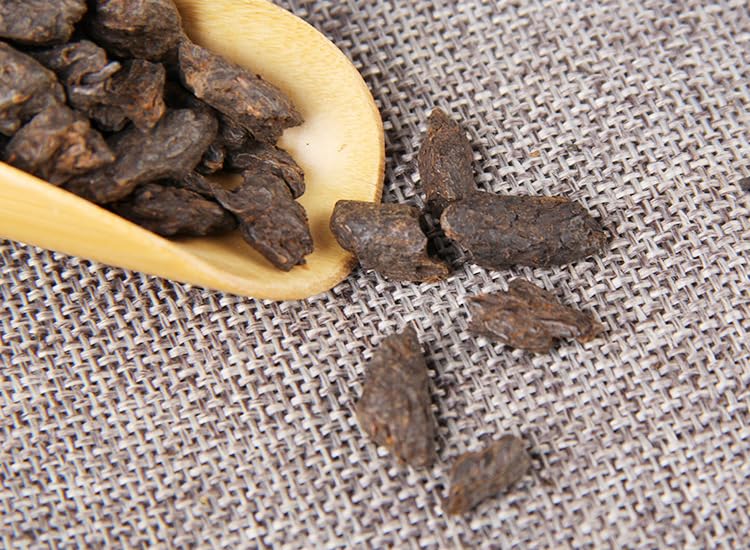 Premium Puerh Tea Menghai Jasmine Tea Fossil 500g Jasmine Fragrant Fossil Tea Broken Silver Strongly Fragrant Ripe Tea 普洱茶 勐海茉莉茶化石 茉莉花香碎银子 浓香熟茶500g