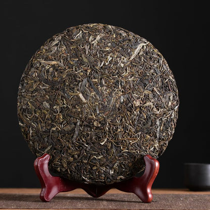 Natural and Additive-Free Yunnan Puerh Tea Old Banzhang Raw Tea 357g Green tea Pu-Erh Tea, Loose Leaf 云南普洱茶叶澄韵老班章生茶 357克