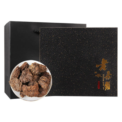 Chen Xiang Pu'er Tea Tea Aged Fermented Yunnan Black Tea, Ripe Tea Loose Tea Golden Bud Mellow Tea Gift Set 500g Tea Gift for Tea Lovers 陈香普洱茶老茶头茶叶熟茶散茶金芽醇香茶叶礼盒装500g