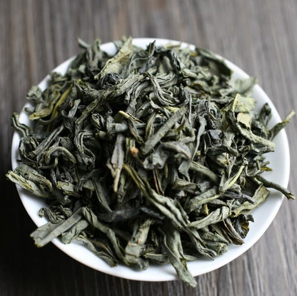 Early Spring Yunnan Natural and Additive-free Puerh Loose Large Leaf Green Tea Zhenmei (No.2) 500g Dian Green Chinese Tea 早春云南普洱散装大叶种绿茶茶叶