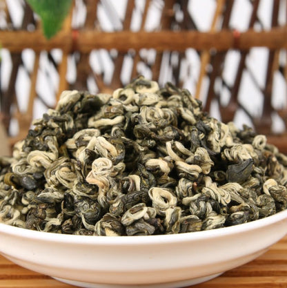 Yunnan Green Tea Pre-ming Spring Tea One Bud One Leaf Biluochun(No.1) 500g Natural and Additive-free Loose Leaf Tea 云南绿茶 明前春茶 一芽一叶 碧螺春500克散茶