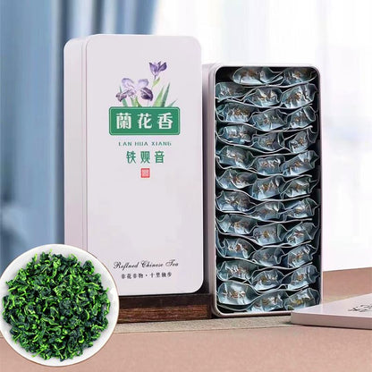 Premium Oolong Tea 1725 Anxi Tea Tieguanyin Orchid Fragrance High Mountain Tea Gift Box 500g Tea Gift for Tea Lovers 新茶乌龙茶1725安溪茶铁观音兰花香高山茶叶礼盒装500克