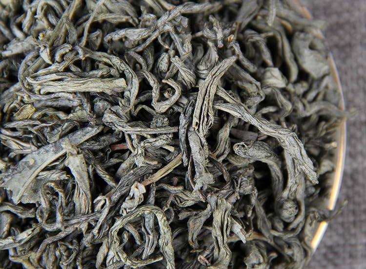 Yunnan Natural and additive-free zhengmei tea spring tea leaves Loose Yunwu steamed green tea 500g Loose Leaf Tea 云南蒸酶茶 2023新茶春茶叶散装高山云雾 蒸青绿茶500克