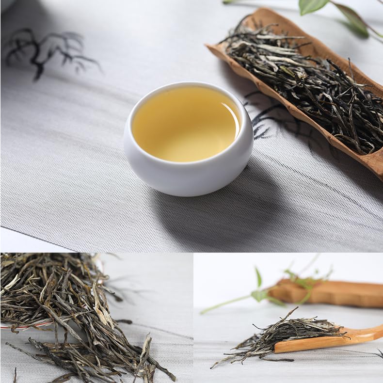 Yunnan Dian Green Pre-rain Green Tea Songzhen High Mountain Strong Fragrance First Spring Loose Tea 500g Natural Chinese Tea 云南滇绿雨前绿茶松针 高山浓香型头春手工散装茶叶500g