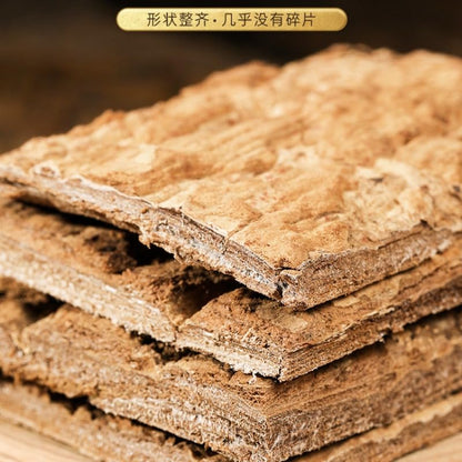 Cortex Eucommia Ulmoides 120g/can Non-salt-fried Cortex Eucommia Ulmoides Natural Green Food Without Additives Herbal tea 杜仲皮120g