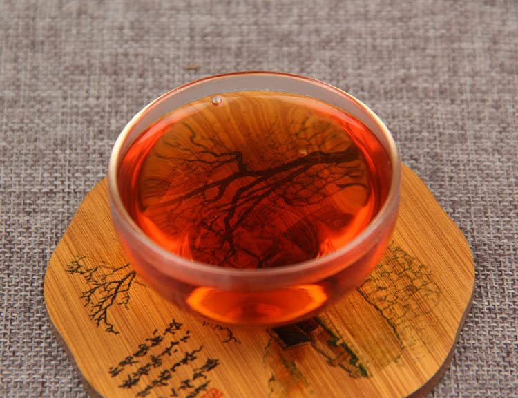 Premium Yunnan Puerh Tea Red Luck 500g Solid Tea Paste Bulk Cooked Tea Puerh Paste Rich and Aromatic Black Tea From China 云南普洱茶 红运当头 实心茶膏 散装 熟茶普洱膏