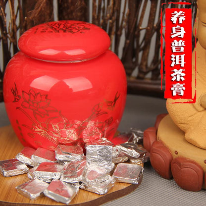 Puerh Tea Raw Tea 40g Menghai Raw Tea Paste Fine Canned Tea Essence of Tea, A good tea for family and friends 普洱茶 生茶 勐海生茶茶膏40g 精美罐装 茶之精华 低温萃取茶叶