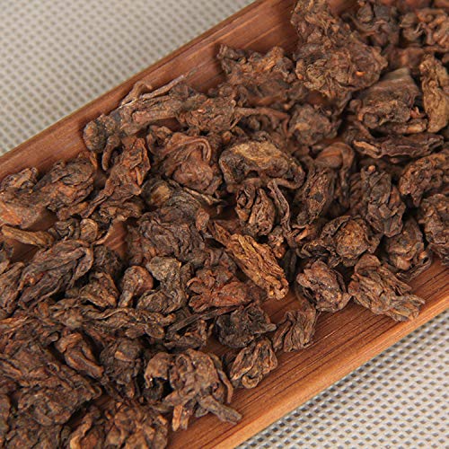 Dry Warehouse Puerh Tea Chen Xiang Tea 500 Spring Tea Golden Bud Small Pearl Tea Cooked Tea Loose Tea Rich and Aromatic Black Tea From China 干仓普洱茶 陈香茶叶 春茶茶头 金芽小珍珠茶头 熟茶