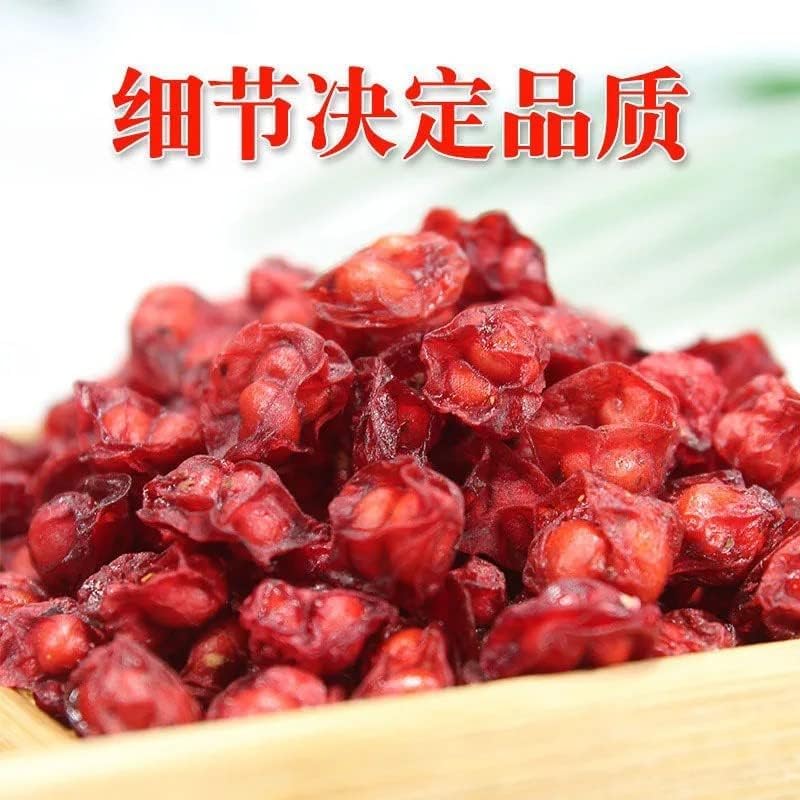 Premium Chinese Herbal 300g (10.58oz) Combination Tea Dried (Dodder 200g Schisandra 100g) Chinese Herbal Tea Premium Chinese Herbal 菟丝子五味子组合泡水干货瓶装男性泡茶