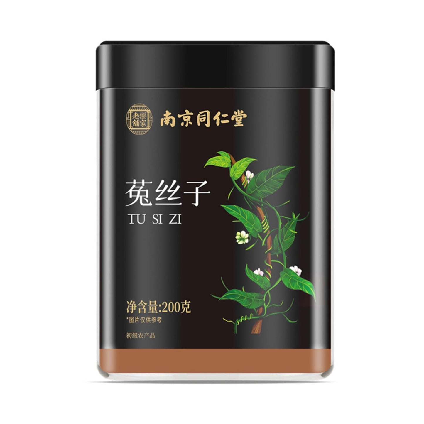 Tu Si Zi Natural Dried Herbs 200g / 7.05oz Organic Cuscuta Chinese Herbal Tea Healthy Herbal Tea 南京同仁堂菟丝子中药材泡茶兔丝子茶200克