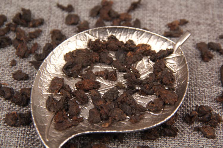 Laochatou Puerh Tea Ripe Tea Puerh Loose Tea Small Crushed Silver Ripe Puerh Ripe Tea 500g Rich and Aromatic Black Tea from China 老茶头普洱茶熟茶 普洱散茶小碎银茶头 熟普熟茶头