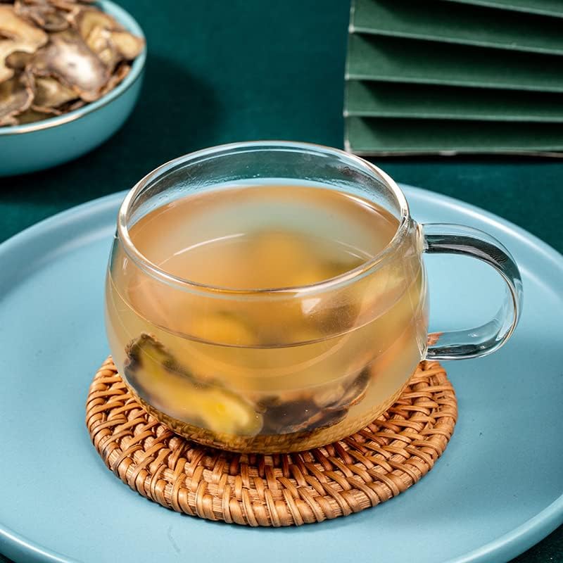 Natural 185g Herbal Tea 6.52oz Yunnan Wenshan Cooked Panax Pseudoginseng Slices 40 Head Panax Pseudoginseng Boiled In Soup and Water Panax Pseudoginseng Thin Slices Herbal 云南文山熟三七切片40头三七煮汤泡水三七薄片