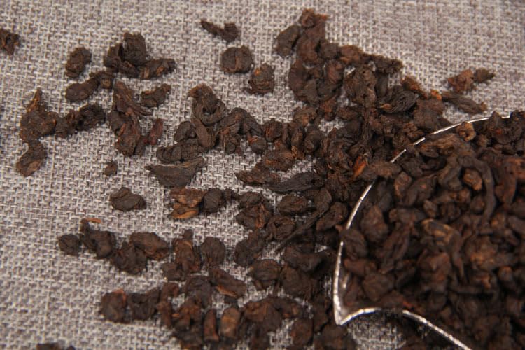 Laochatou Puerh Tea Ripe Tea Puerh Loose Tea Small Crushed Silver Ripe Puerh Ripe Tea 500g Rich and Aromatic Black Tea from China 老茶头普洱茶熟茶 普洱散茶小碎银茶头 熟普熟茶头