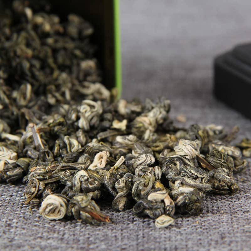 Yunnan Premium Biluochun Green Tea Strong Aroma Curly Tea 80g Natural Chinese Tea Organic Loose Leaf 云南碧螺春绿茶2023年新茶浓香型80g盒装