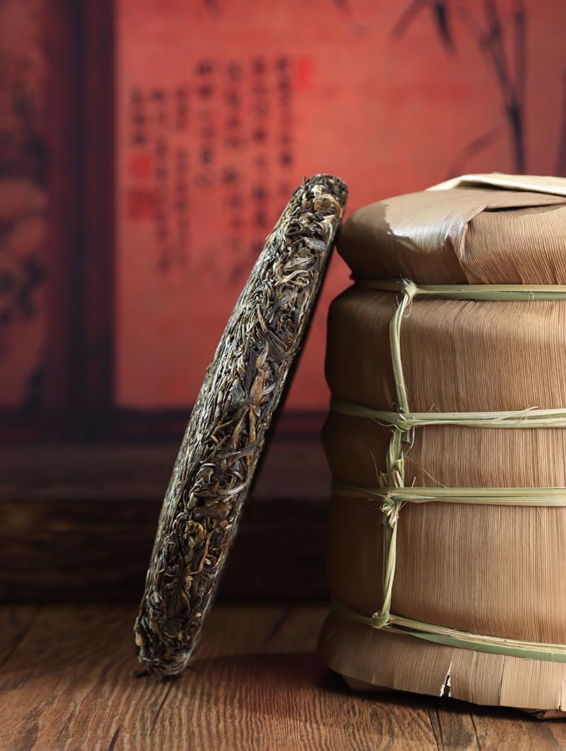 Premium Yunnan Menghu Xibanshan Xiaoduosai 357g Pre-mingming Spring Ancient Tree Tea Green Tea Icelandic Sweet 云南勐库 西半山 小户赛 357g明前春茶古树茶