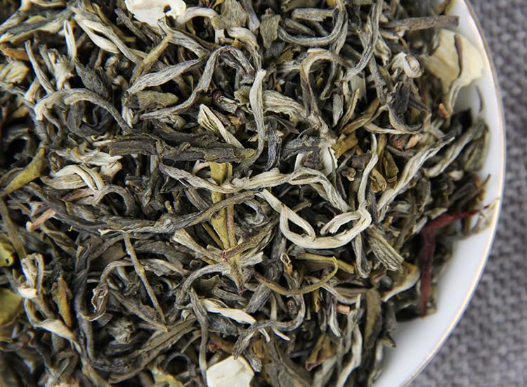 Yunnan Jasmine Tea New Tea Fragrant Jasmine Dabaihao Green Tea 500g Sweet, Smooth and Refreshing, with A Strong Floral Flavour 云南茉莉花茶叶2023新茶浓香茉莉大白毫绿茶 500g散装