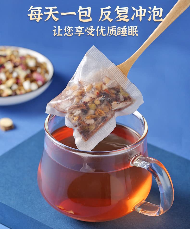 Natural Premium150g Beijing Tong Ren Tang Mulberry Sour Date Tea 5.29oz Healthy Sleep Tea Flower Tea Herbal Tea Wellness Tea 北京同仁堂酸枣仁百合茯苓茶安舒茶睡眠茶养生茶