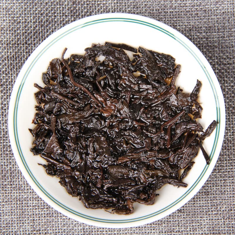 Premium Original Tea Tuo Tea Candy Paper Original Tuo Ripe Tea Aged Fermented Yunnan Black Tea Puerh Tea Loose Tea 500g原味茶小沱茶糖果纸 原味小沱熟茶散装普洱茶