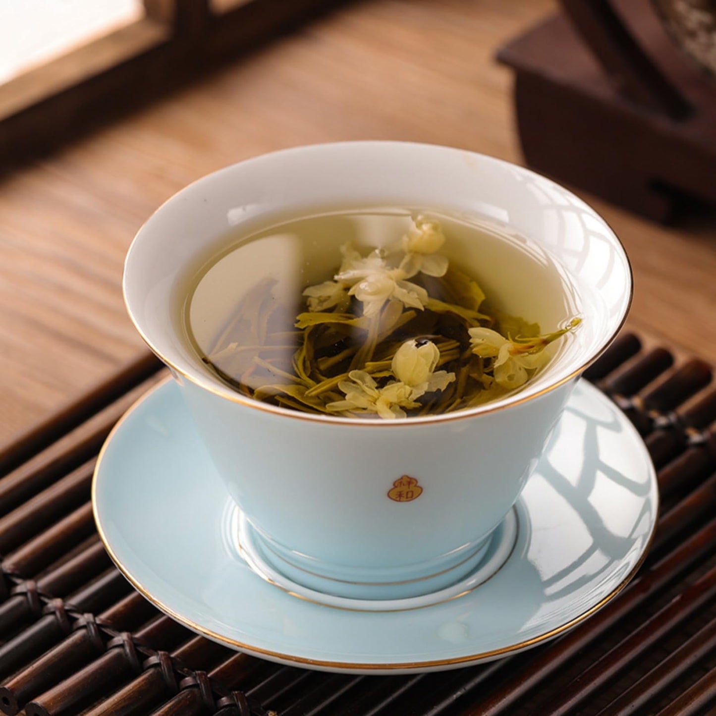 Premium Jasmine Green Tea 500g Loose Large Amount of Flowers Yunnan Jasmine Tea House Full of Floral Aroma 雪芽茉莉白毫绿茶