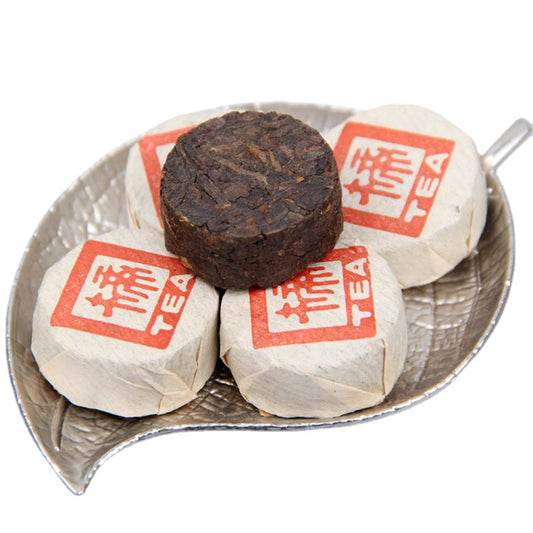 Premium Yunnan Puerh Ripe Tea Original Puerh Tea Mini Tuo Tea 500g Small Jade Cake Deliciously Smooth Puerh Tea Cooked tea 云南 普洱熟茶 原味普洱茶 迷你小沱茶