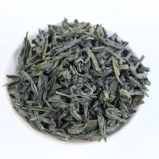 Early Spring Yunnan Natural and Additive-free Puerh Loose Large Leaf Green Tea Zhenmei (No.2) 500g Dian Green Chinese Tea 早春云南普洱散装大叶种绿茶茶叶