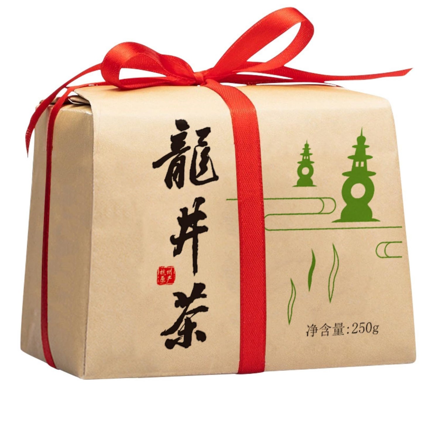 From China's origin Before the rain Longjing Tea West Lake Green Tea Bulk Tea 250g, 100g Fresh taste Natural Chinese Tea 龙井茶叶正宗雨前龙井茶新茶豆香西湖绿茶散装茶