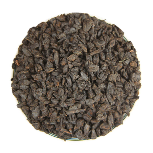 Yunnan Premium Pu'er Broken Silver Tea Fossil 500g Ripe Pu'er Tea Glutinous Rice Fragrance Tea Leaf Material Black Tea 普洱茶糯米香老茶头茶叶料黑茶500g