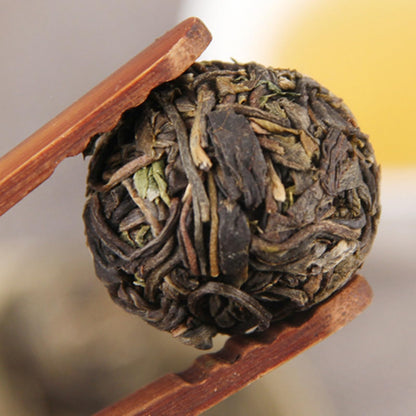 Premium Yunnan Sticky Fragrance Puerh Tea Sticky Fragrance Puerh Raw Tea Longzhu Puerh Tea Deliciously Smooth Puerh Tea Green Tea 糯米香普洱茶 糯香普洱生茶龙珠500g 普洱茶小沱茶