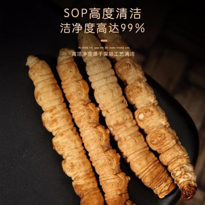 Cordyceps Sinensis Package of 1 Gram Per Box Natural Raw Dried Tien Cordyceps Flower Cordyceps Sinensis Militaris Mushroom 冬虫夏草1克/盒