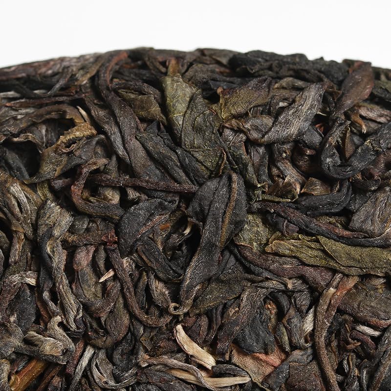 Natural and Additive-free Yunnan Puerh Tea Jingmai Lanxiang Raw Tea 357g Qizi Cake Deliciously Smooth Puerh Tea Green Tea 云南普洱茶 景迈兰香生茶357g 七子饼 