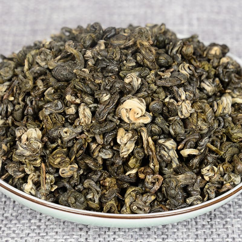 Biluochun Tea Green Tea Yunnan Premium Big Leaf Dianqing Spring Tea Natural and Additive-free Loose Strong Fragrance 500g 碧螺春茶叶 绿茶 2019年云南大叶种滇青 春茶批发散装浓香型 500g