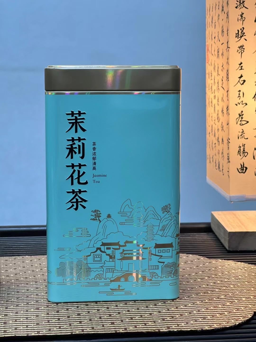 Premium Organic Jasmine Tea Green Tea 500g（250g*2） Strong Fragrance High Mountain Jasmine Tea loose Tea 茉莉花茶新茶绿茶浓香型高山手采小针王茉莉花茶