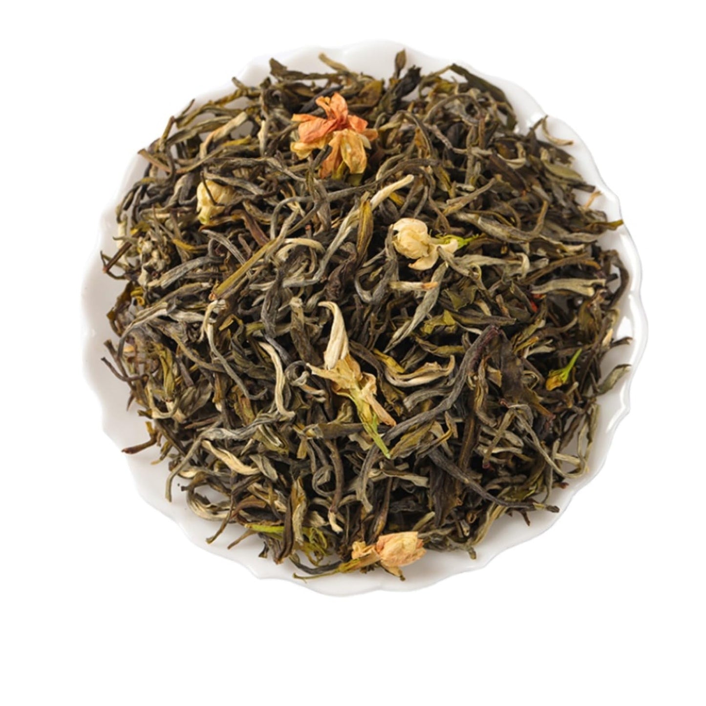 Premium Jasmine Green Tea 500g Loose Large Amount of Flowers Yunnan Jasmine Tea House Full of Floral Aroma 雪芽茉莉白毫绿茶