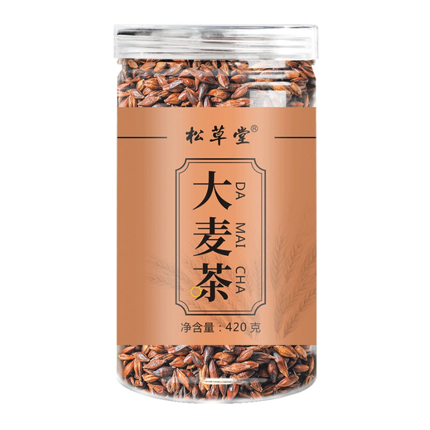 Herbal Tea Barley Tea Canned Original Roasted Strong Aroma Fried Cooked Barley Tea 420g 罐装原味烘培浓香型大麦茶420g