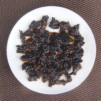 Premium Puerh Tea organic Ripe Tea 500g / 17.63oz Old Banzhang Brown Laochatou Ancient Tree Tea Mellow Genuine Menghai Flavour Spring Cooked tea 普洱茶熟茶老班章布朗老茶头古树茶头醇正勐海味春500g