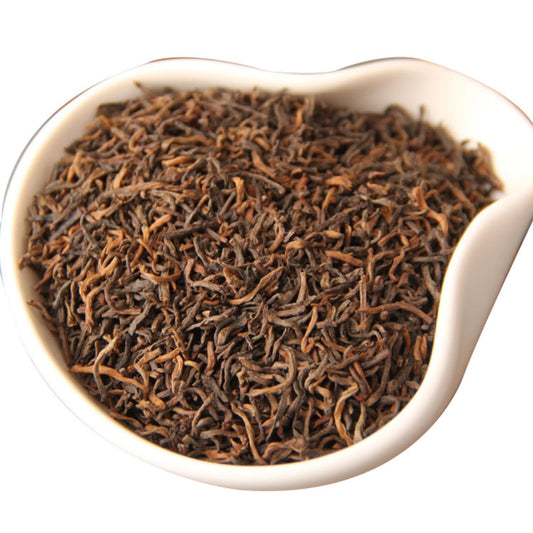 Natural and Additive-free Aged Puerh Tea 500g Yunnan Tea Palace Puerh Ripe Tea Palace Ripe Loose Tea Fermented Loose Yunnan Black Tea 金针宫廷普洱熟茶 宫廷熟散茶