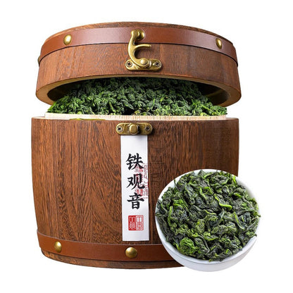 Anxi, Fujian, China Premium Tieguanyin Strong Aroma Green Oolong Tea Spring Tea Gift Box 500g 正宗安溪铁观音特级浓香型茶叶 新茶乌龙茶春茶礼盒装500g