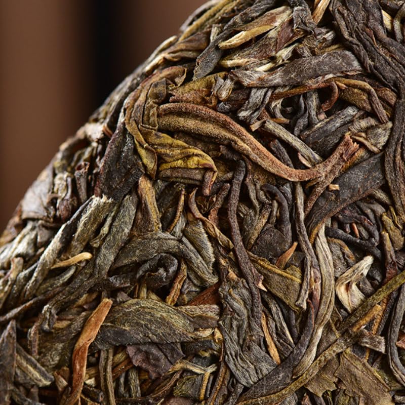 Premium Puerh Tea Raw Tea Cake 357g Yiwu Big Tree Tea Spring Tea Qizi Cake Tea Additive-free Deliciously Smooth Puerh Tea 普洱茶生茶饼 357克易武大树茶