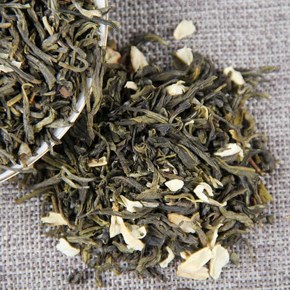 Natural and Additive-free Herbal Tea Jasmine Tea Jasmine Green Tea Strong 500g Chinese Green Tea Loose tea 花草茶 茉莉花茶 茉莉银毫 绿茶银丝浓香型500g