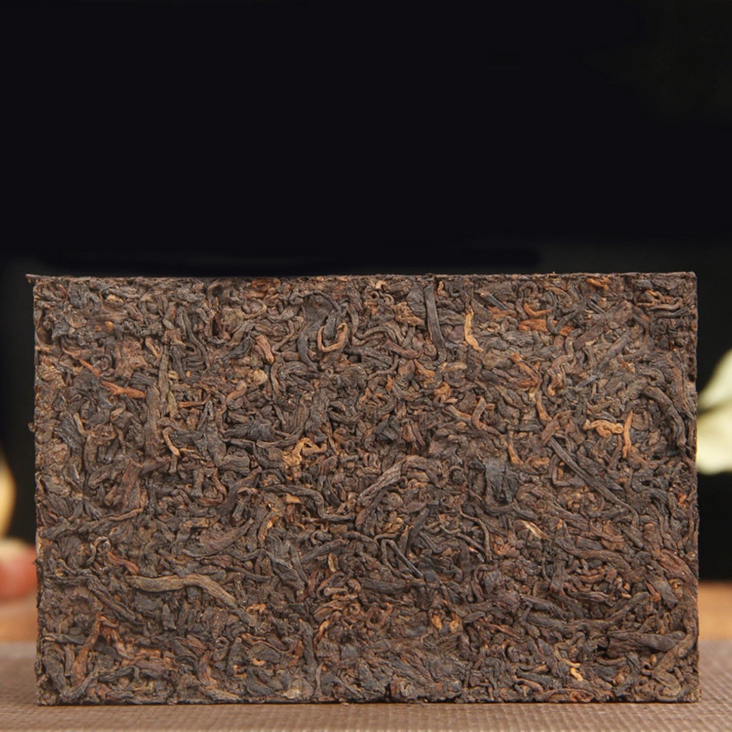 Yunnan Natural and additive-free Puerh Ripe Tea Menghai Golden Brick 250g Ancient Tree Aged Mellow Puerh Tea cooked tea 云南普洱熟茶勐海金砖古树陈年醇香普洱茶250g