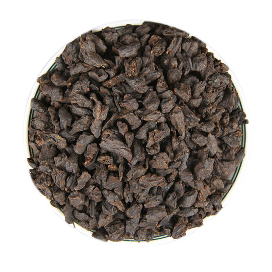 Glutinous Fragrance Tea Fossil Tea Puerh Tea Ripe Tea 500g Additive-free Ancient Tree Fossil Tea Broken Silver Rich and Aromatic 糯米香茶化石茶叶普洱茶熟茶散装茶古树碎老茶头银子500g