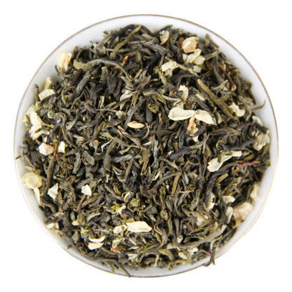 Natural and Additive-free Herbal Tea Jasmine Tea Jasmine Green Tea Strong 500g Chinese Green Tea Loose tea 花草茶 茉莉花茶 茉莉银毫 绿茶银丝浓香型500g