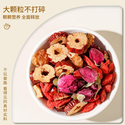 Tea of The Week for Women's Tea Small Can Health Tea Combination Chinese Herbal Tea Goji Berries 97.5g (3.43oz) Corn Husk Tea  一周茶 女神茶 小罐养生茶 伴手礼 组合茶 菊花枸杞赤小豆玉米须