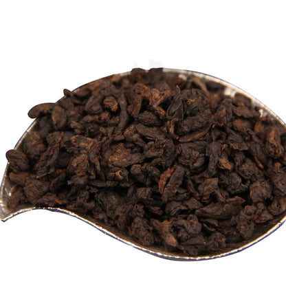 Laochatou Puerh Tea Ripe Tea Puerh Loose Tea Small Crushed Silver Ripe Puerh Ripe Tea 500g Rich and Aromatic Black Tea from China 老茶头普洱茶熟茶 普洱散茶小碎银茶头 熟普熟茶头