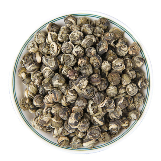 Natural Chinese Tea Jasmine Tea Fragrant Pearl Dragon Ball Hydrangea Tea loose Premium Strong Aroma Green Tea 500g 茉莉花茶香珠龙珠绣球2023新茶散装特种浓香型绿茶500g