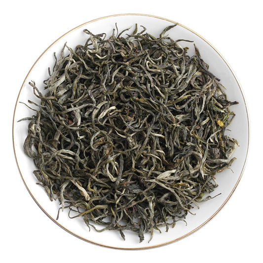 Premium Organic Yunnan Green Tea Spring Tea (Yunsi) Natural and Additive-free 500g Spring Tea Dian Green Loose Tea 云南绿茶 明前春茶 银丝 （云丝 ）春茶 滇绿 散茶