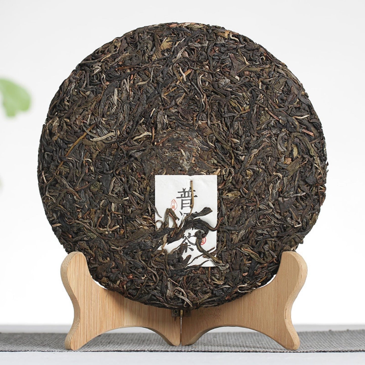 Yunnan Natural and Additive-free Puerh Tea Raw Tea, Green Tea Yiwu Zhengshan Big Tree Old Tree 357g Qizi Cake Tea 云南普洱茶叶易武正山大树老树357克七子饼茶