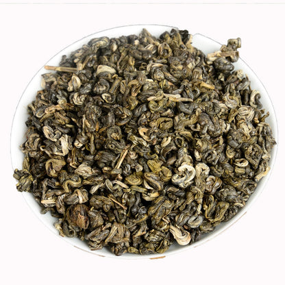 Biluochun Tea Green Tea Yunnan Premium Big Leaf Dianqing Spring Tea Natural and Additive-free Loose Strong Fragrance 500g 碧螺春茶叶 绿茶 2019年云南大叶种滇青 春茶批发散装浓香型 500g