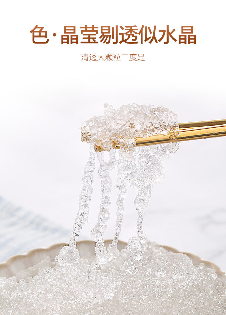 Floral Tea Nanjing Tong Ren Tang Snow Swallow Peach Gum 5.64oz Fungus Combo 100g Bird's Nest Ice Powder Ingredients 南京同仁堂雪燕 