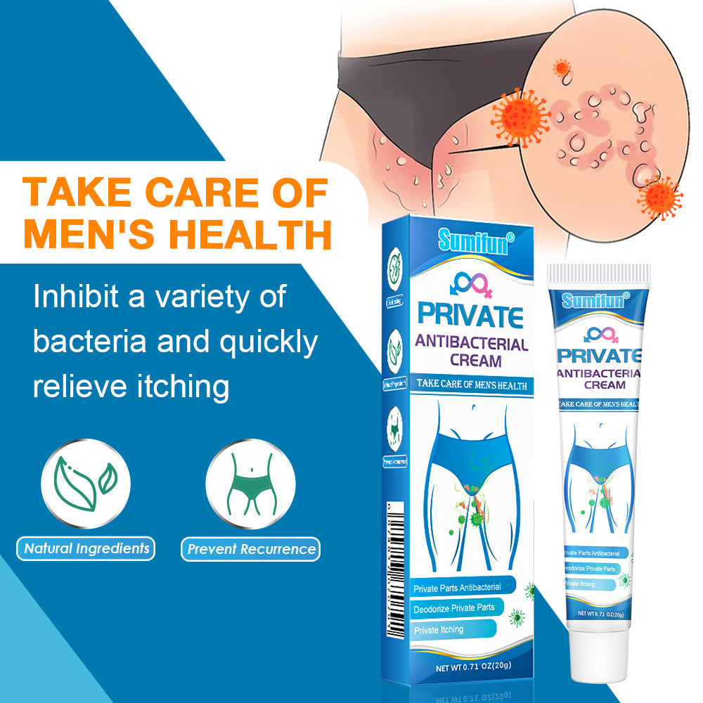 Men's Care Ointment-Exclusive Nurturing, Private Antibacterial Cream 男士护理软膏